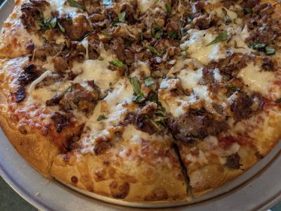 D'Fontana - Philly steak pizza